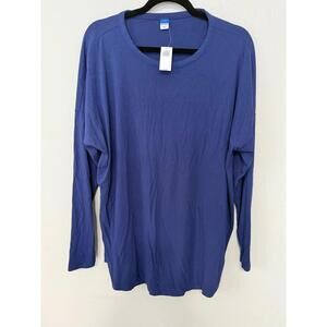 Old navy luxe ribbed long sleeve size large NWT fabric is really soft and stretc